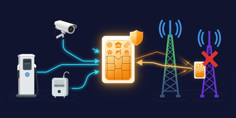 M2M simkaart met multi-netwerk IoT connectiviteit — Thingsdata